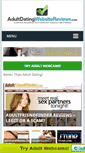 Mobile Screenshot of adultdatingwebsitereviews.com